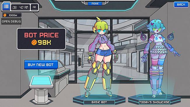 Fembot Vending Machine