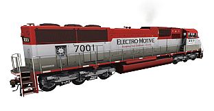 Trainz Plus DLC - EMD SD70M Demonstrator 1