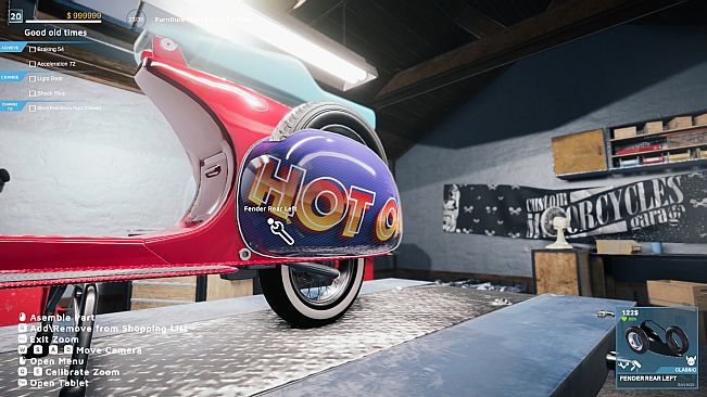 Motorcycle Mechanic Simulator 2021 - Scooter DLC