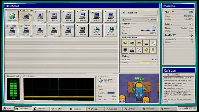 Internet Cafe 98