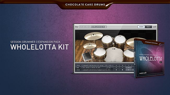 SD3: Chocolate Cake Drums - WholeLotta Kit