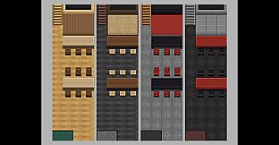 RPG Maker MV - SERIALGAMES LivingGoodCity TILESET Japanese Restaurant SET