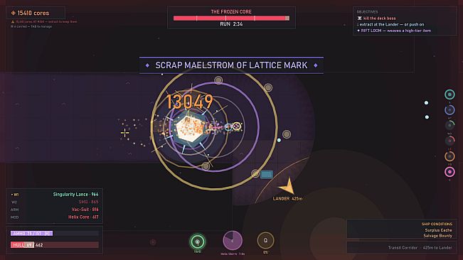 Hollow Orbit