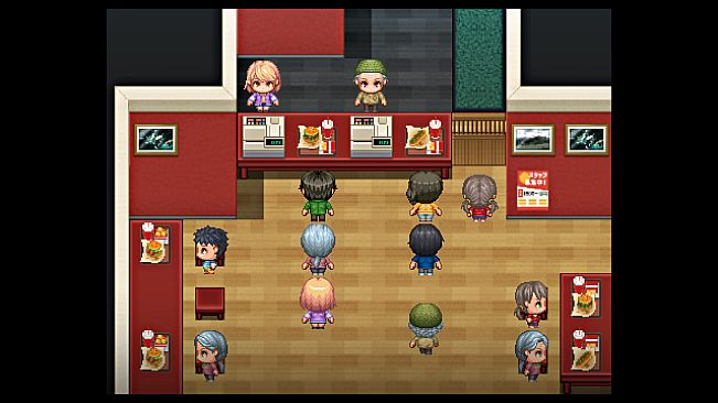 RPG Maker MZ - SERIALGAMES LivingGoodCity TILESET Japanese Restaurant SET