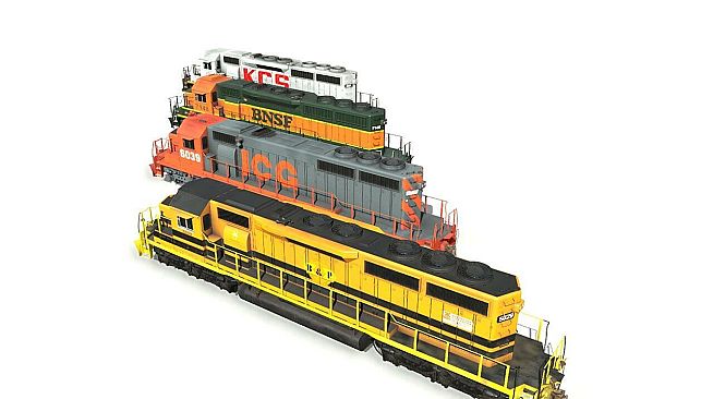 Trainz 2022 DLC - Pro Train: SD40-2 Loco Bundle 4