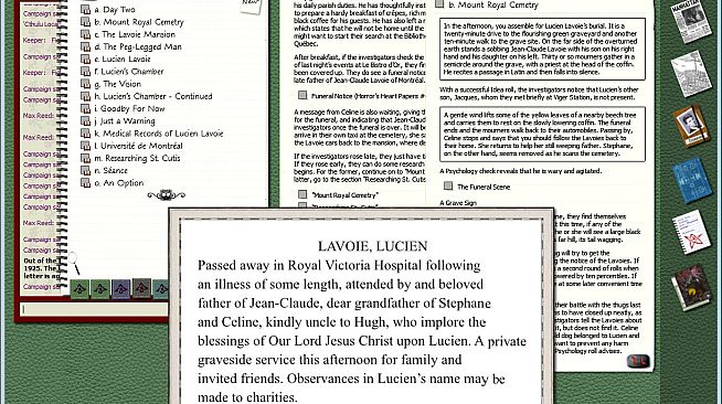 Fantasy Grounds - Horror's Heart (Call of Cthulhu)