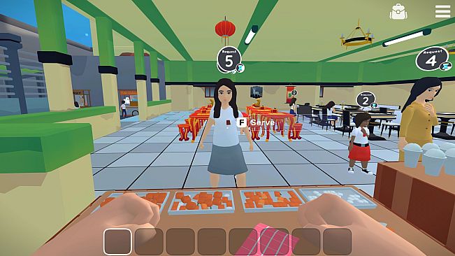 School Cafeteria Simulator