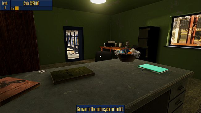 Motorbike Garage Mechanic Simulator