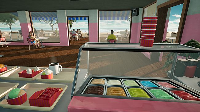 Beachside Cafe Simulator