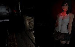 VR Girls’ Room in Darkness