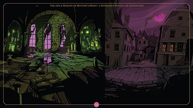 Hunter's Moon: A Sovereign Syndicate Adventure - Digital Artbook