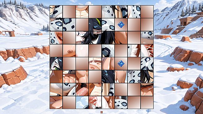 Furry Snow Leopard