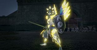 DYNASTY WARRIORS 9 Empires - Unisex Custom Angelic Armor Set