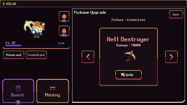 My Tiny Pickaxe