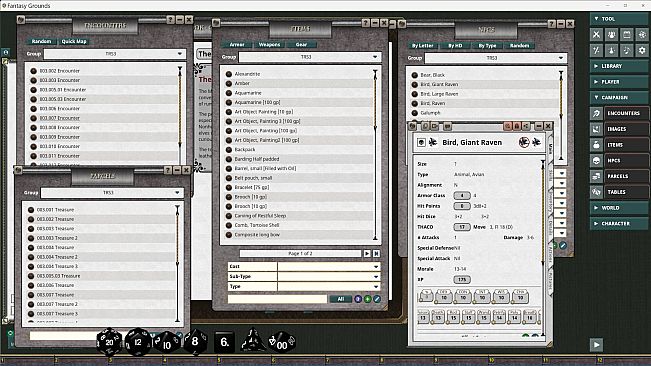 Fantasy Grounds - D&D Classics: TRS3 Assault on Raven's Ruin (1E)
