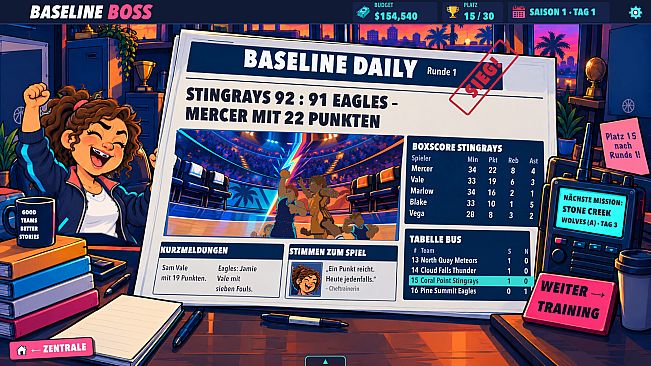 Baseline Boss: The Basketball Manager