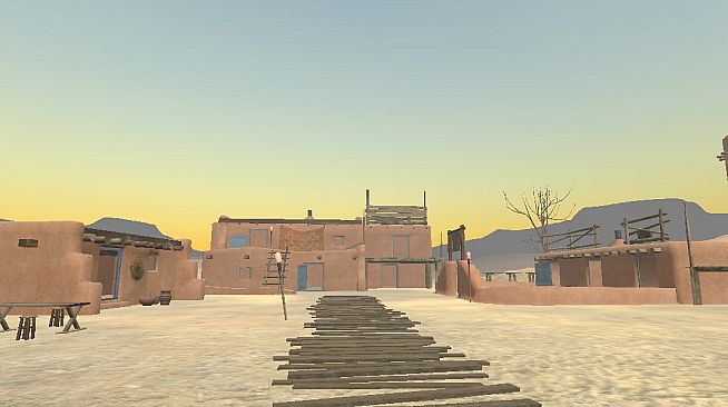 Once upon a time in the Gold Rush VR: shoot and ride