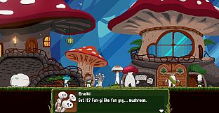 Mushroom Kid's Big Grass Sword