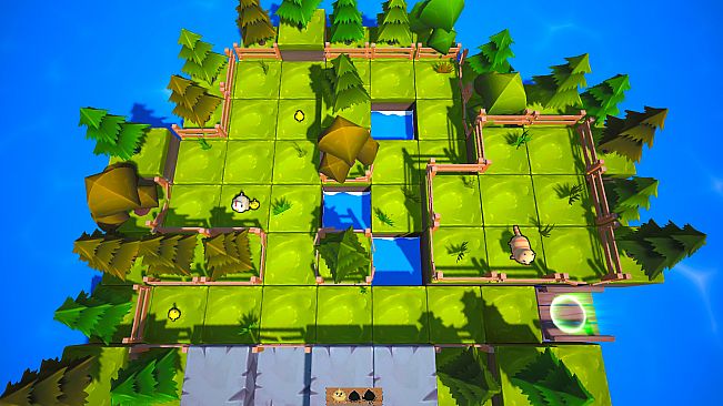 HEN, CHICKS AND CATS