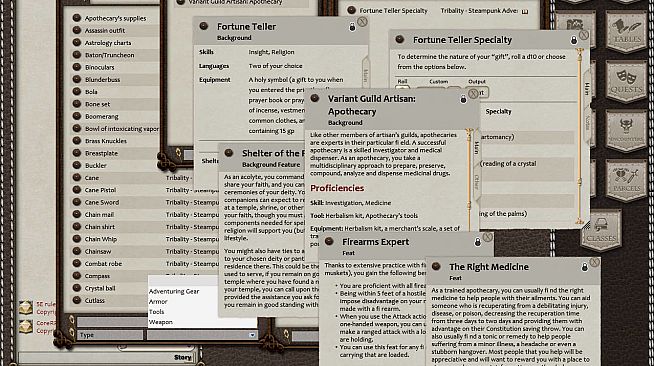 Fantasy Grounds - Steampunk Adventurers (5E)