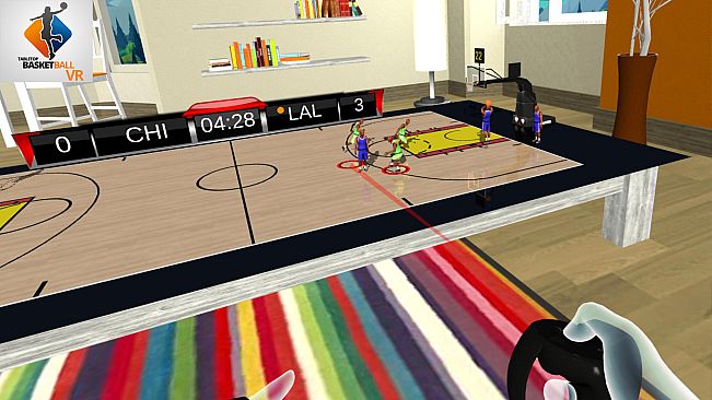 Tabletop Basketball VR