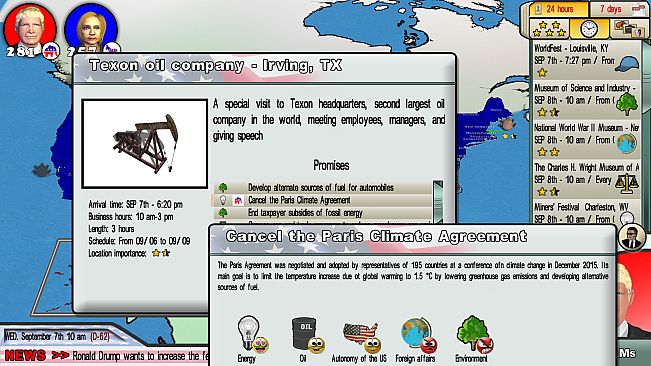 The Race for the White House 2016