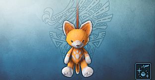 Monster Hunter World: Iceborne - Pendant: Orange Felyne Teddy