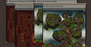 Fantasy Grounds - Paths to Adventure: Planar Excursions Map (Map Pack)