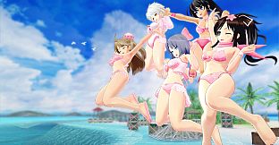 SENRAN KAGURA Peach Beach Splash - Sakura Swimsuit Pack