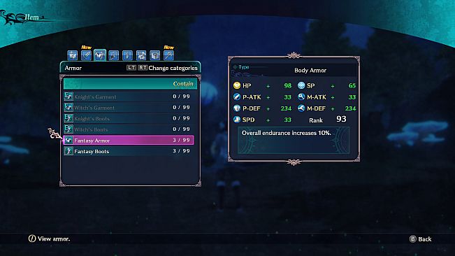 Dragon Star Varnir Ultimate Armor Set Trio