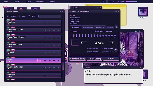 Yunyun Syndrome!? Rhythm Psychosis - Extra Song Pack feat. Rish