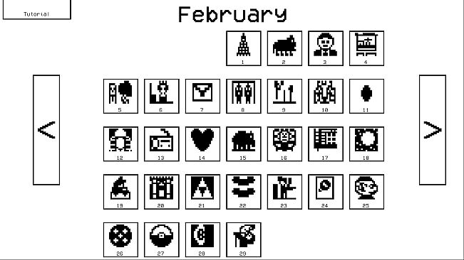 Picto-Cross: 1 nonogram per day