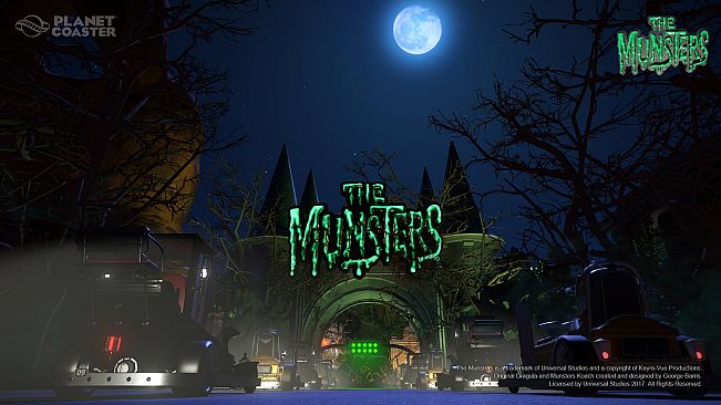 Planet Coaster - The Munsters Munster Koach Construction Kit
