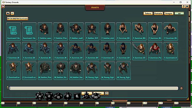 Fantasy Grounds - Devin Night Pack 174: WOTW Survivors 1