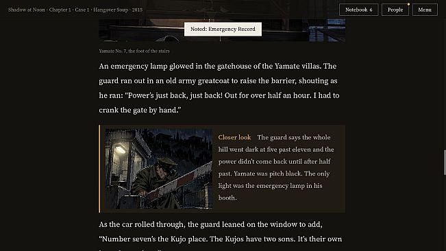 Shadow at Noon
