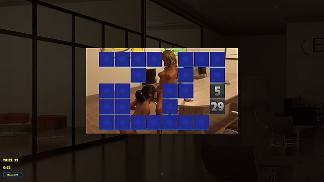 Memory Puzzle - Futanari Boss