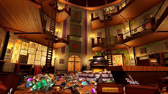 Magical Rune Tower: Sort the Alchemist Tower