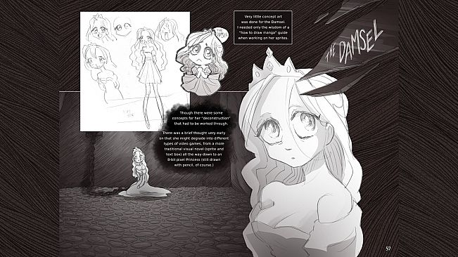 The Art of Slay the Princess - Digital Art Book