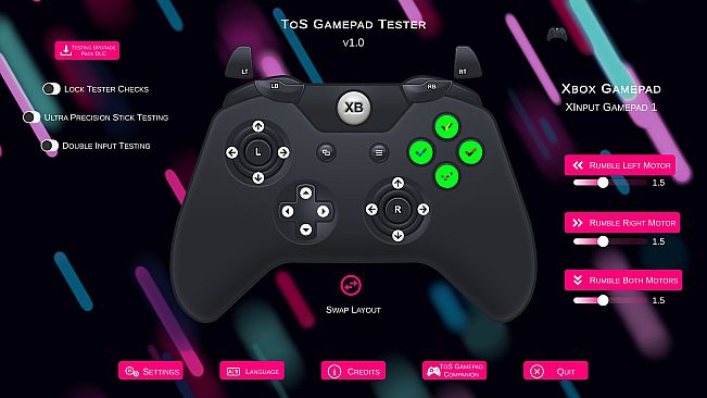 ToS Gamepad Tester