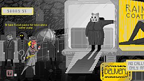 This rain will never end - noir adventure detective