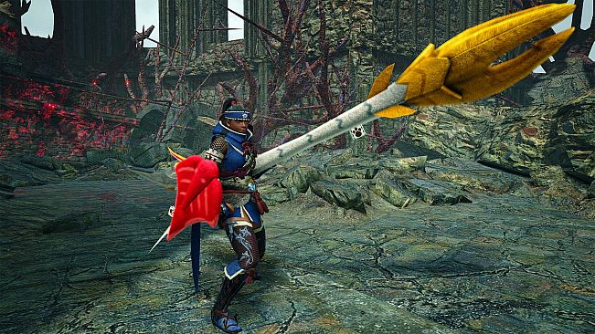 Monster Hunter Rise - "Stuffed Malzeno" Hunter layered weapon (Lance)