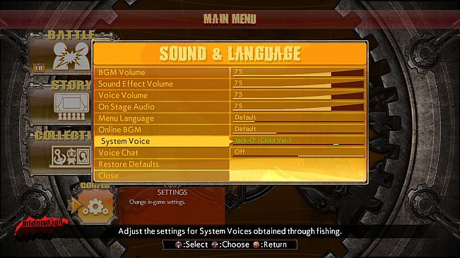 GGXrdR System Voice Pack