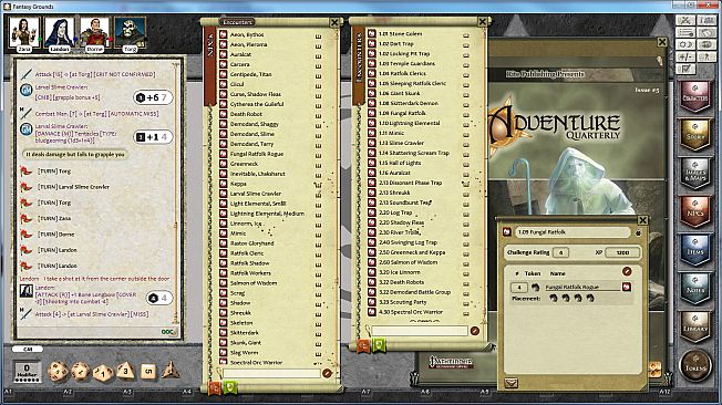 Fantasy Grounds - PFRPG Rite Publishing's Adventure Quarterly #5