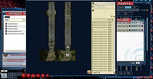 Fantasy Grounds - Pathfinder Map Pack: Starship Corridors