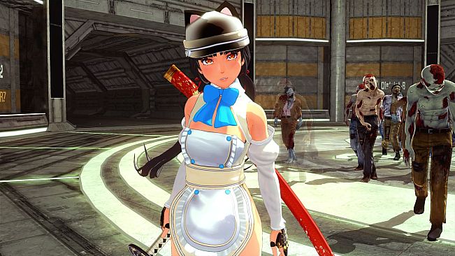 OneeChanbara ORIGIN - Exclusive Saki Costume: Dream Hostess Saki Sham White