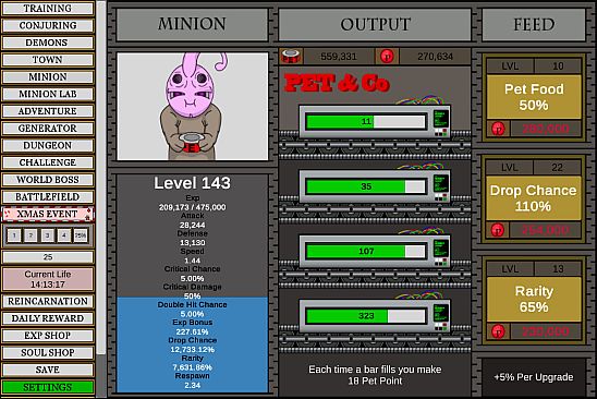 Wizard And Minion Idle