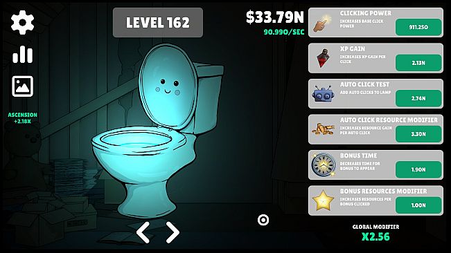 Lamp Clicker - Spooky Background - DLC
