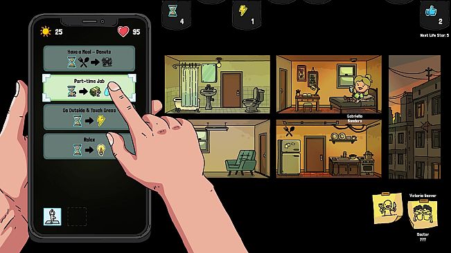 Doomscrolling Life Simulator