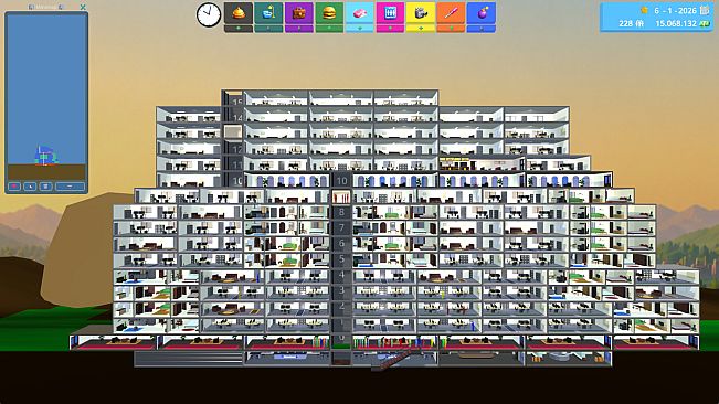 KN Tower - Build your skyscraper empire
