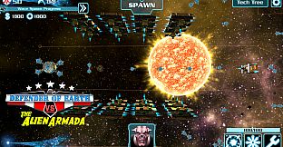 DEFENDER OF EARTH VS THE ALIEN ARMADA